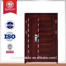 Vente chaude Porte porte blindée porte double porte entrée principale